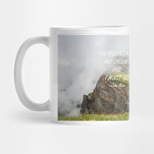 Mountains are calling 58 Mug